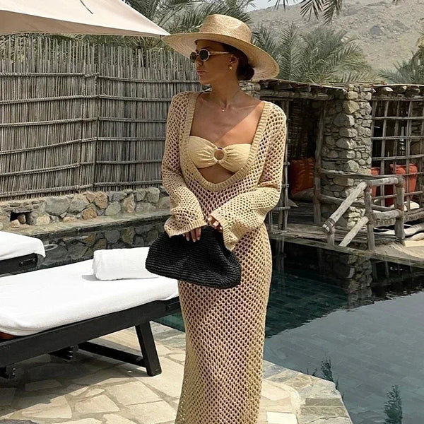 Luxury Cover Up Maxi Dress